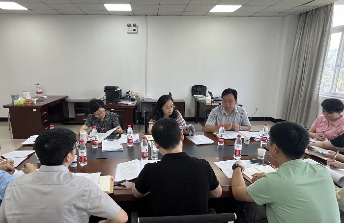 黄新美调研指导学校党委第七轮巡察工作